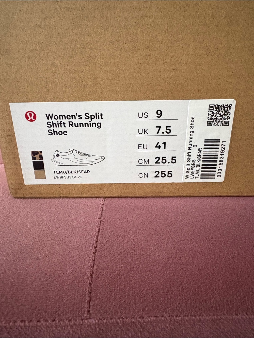 Lululemon Women’s Split Shift Running Shoe Women’s 9 - Picture 5 of 5